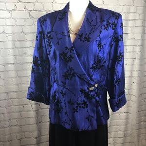 dressbarn Collection Special Occaision Wrap Top Size 14